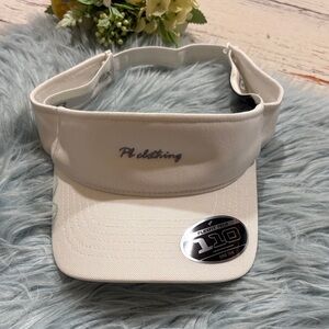 PB Clothing and Footwear Proverbial Blessings Clothing White Visor NEW